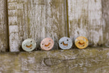 BIBS Tie Dye čiulptukų rinkinys 1 dydis (0 - 6 mėn.) Mustard Ivory / Mustard Ivory