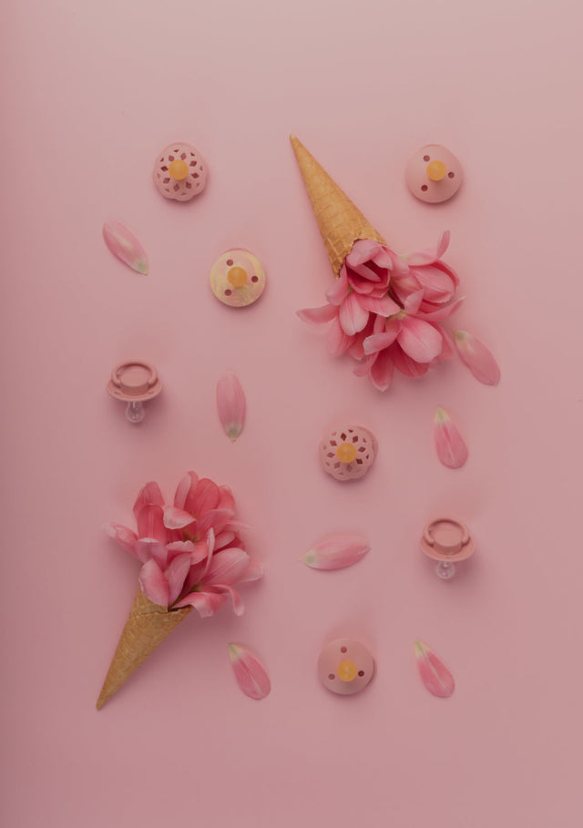 BIBS lutikomplekt 1 suurus (0-6 kuud) Pale Butter/Dusty Pink 