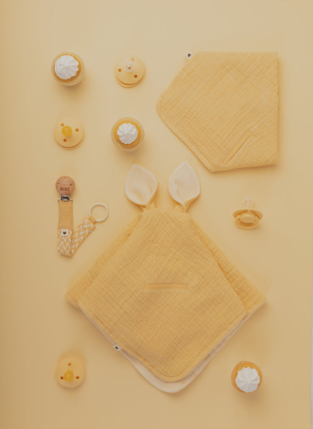 BIBS lutikomplekt 1 suurus (0-6 kuud) Pale Butter/Dusty Pink 