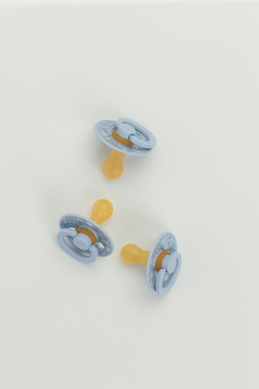 BIBS čiulptukų rinkinys 1 dydis (0 - 6 mėn.) Liberty Chamomile Lawn Baby Blue Mix