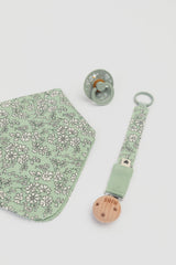 BIBS Liberty čiulptuko laikiklis Chamomile Lawn Baby Blue