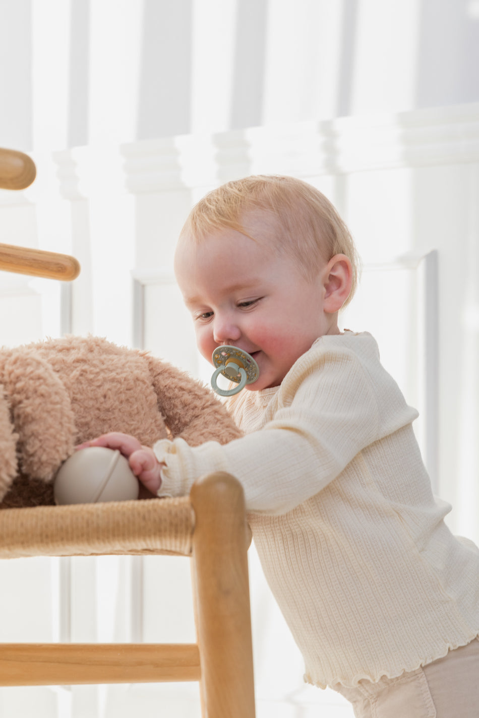 BIBS čiulptukų rinkinys 1 dydis (0 - 6 mėn.) Liberty Eloise Sage Mix