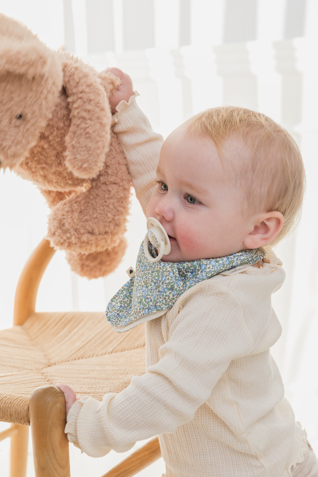 BIBS Liberty čiulptuko laikiklis Eloise Ivory