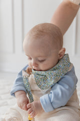 BIBS Liberty čiulptuko laikiklis Chamomile Lawn Baby Blue