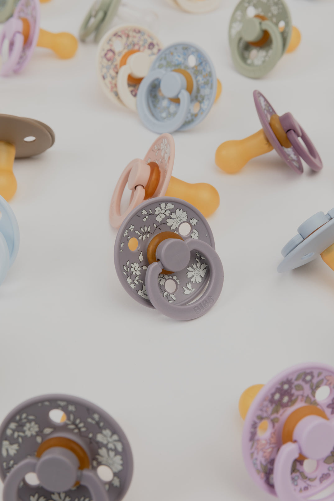 BIBS čiulptukų rinkinys 1 dydis (0 - 6 mėn.) Liberty Eloise Sage Mix