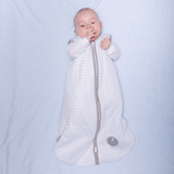 Natulino BabyComfort dvisluoksnis kūdikių miegmaišis (natural white grey waves / warm grey spalva) (1859389816905)