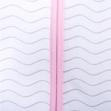 Natulino CosyNites trisluoksnis kūdikių miegmaišis (natural white grey waves / pink spalva) (4164579819593)