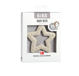 BIBS kramtukas pieno baltumo žvaigždutė (Baby Bitie Star Ivory)