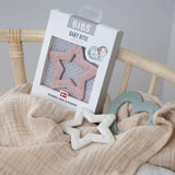 BIBS kramtukas rausva žvaigždutė (Baby Bitie Star Blush)