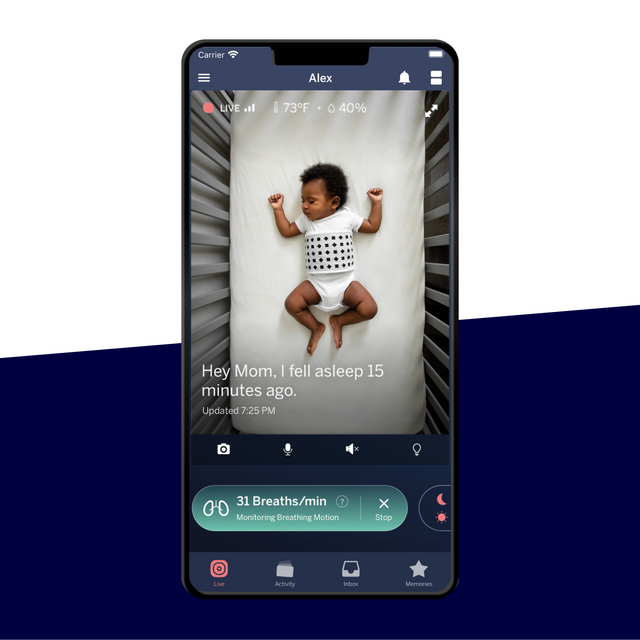 Nanit Breathing Wear Band Smart pidžamas (dažādi izmēri)