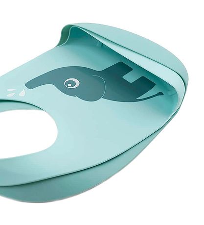 Done by Deer silikoninių  seilinukų rinkinys Elphee Blue (2 vnt.)