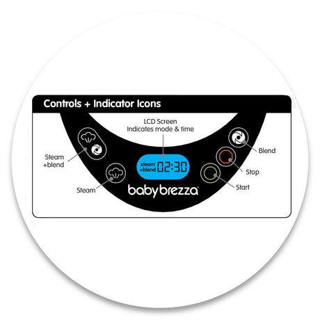 Baby Brezza kūdikio maisto ruošimo aparatas ONE STEP™ FOOD MAKER DELUXE (4341637939282)