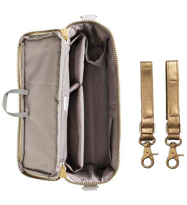 Elodie Details Universaalne jalutuskäru kott kreemjas valge 