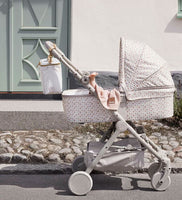 Elodie Details universalus vežimėlio krepšys vaiko daiktams Creamy White