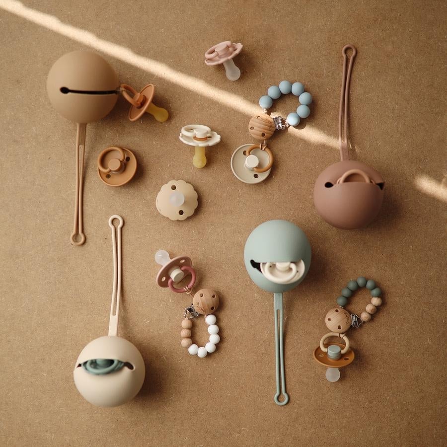 Mushie čiulptuko dėklas (Soft Lilac)