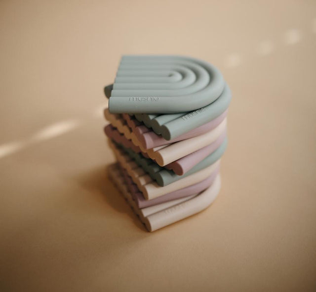 Mushie närimisroosa vikerkaar (Mauve) 