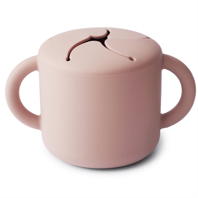 Mushie užkandžių indelis (Blush)