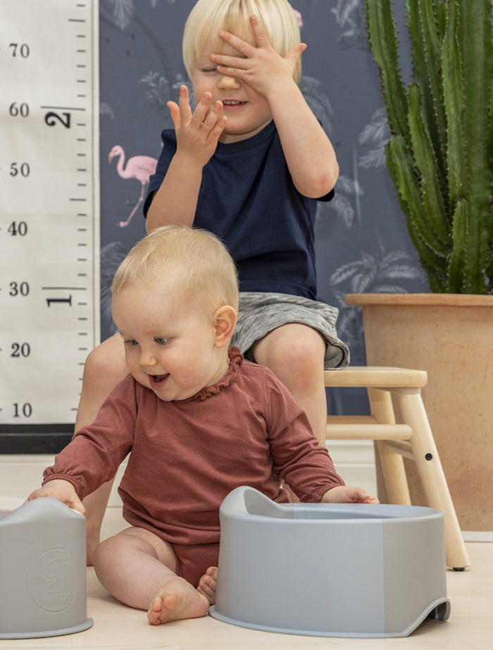 Buubla kokkupandav ööpott koju ja reisile (raudhall) 