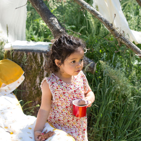 Little Green Radicals Ladybird Days kombinezons - romperis