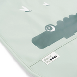 Done by Deer seilinukų rinkinys Croco Bibs Green, 2 vnt.