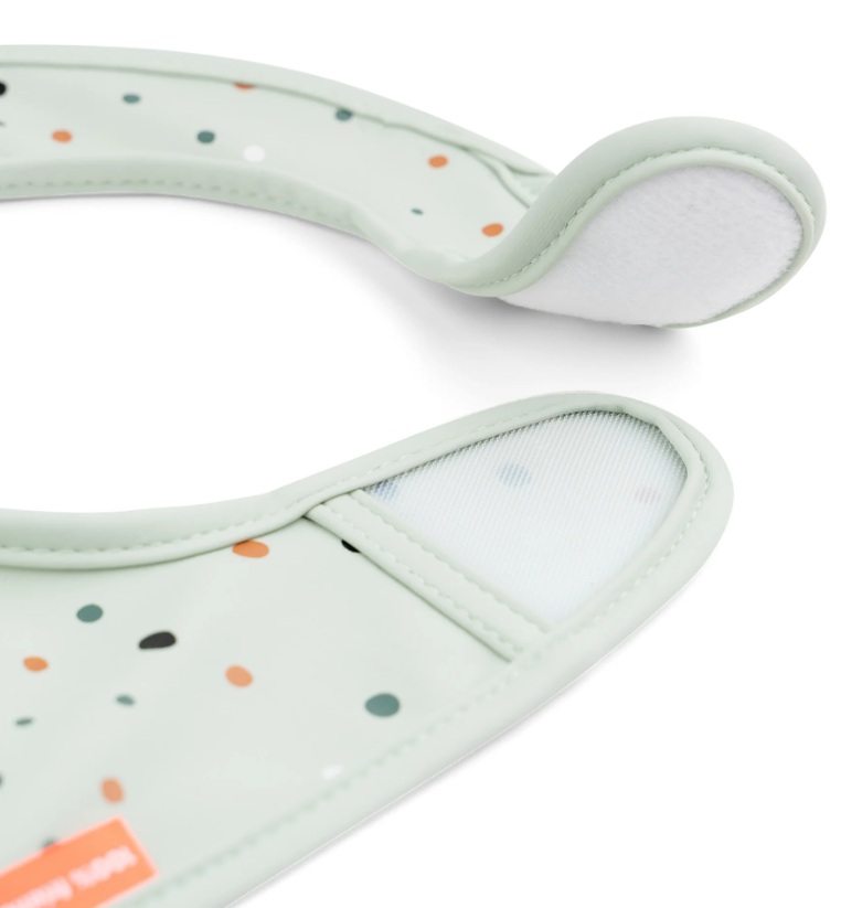 Done by Deer seilinukų rinkinys Croco Bibs Green, 2 vnt.