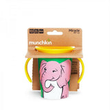Munchkin mokymosi puodelis -  neišsiliejanti gertuvė Miracle 360 (drambliukas) 177 ml (4851372130386)