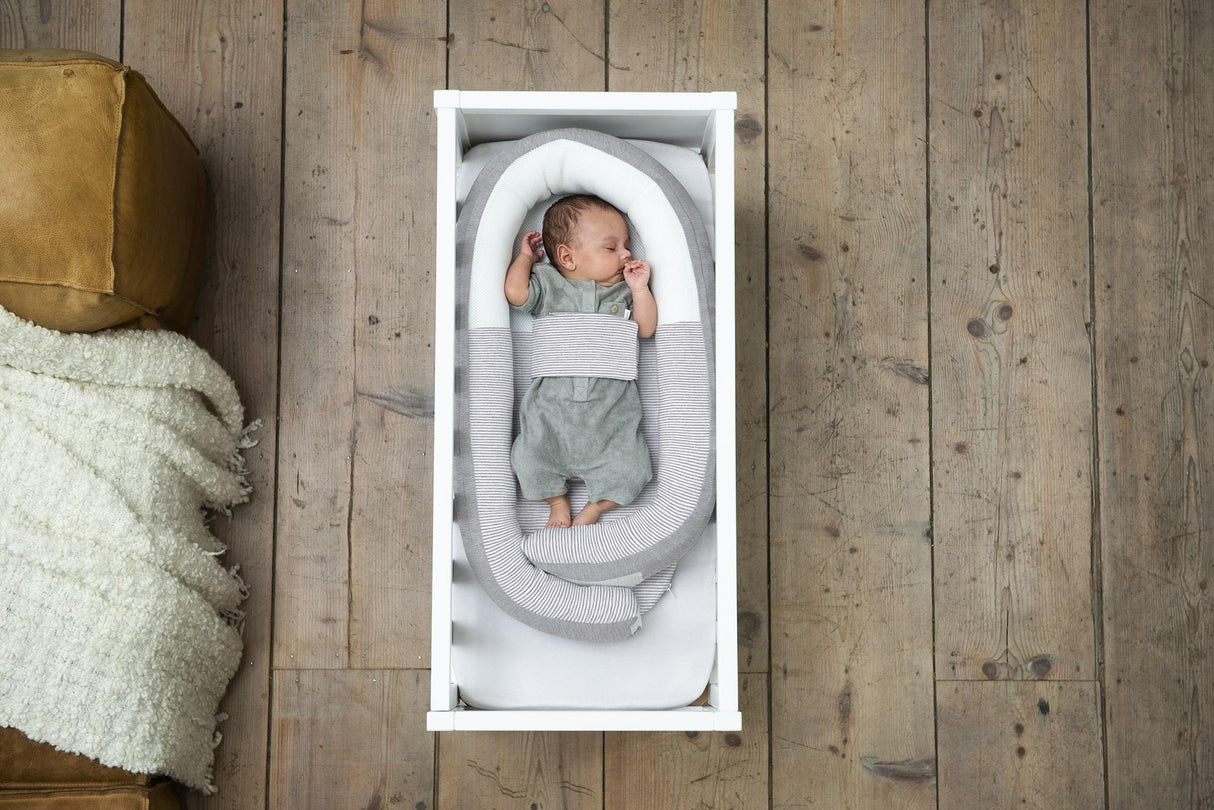 Doomoo kūdikio lizdelis (naujagimio gultukas) "Cocoon Classic Grey"