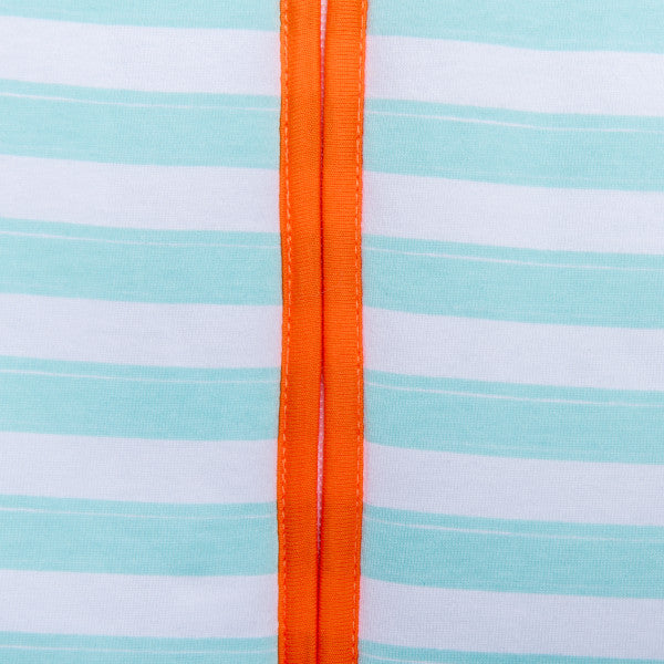 Natulino CosyNites trisluoksnis kūdikių miegmaišis (blue strypes / orange spalva) (1859497459785)