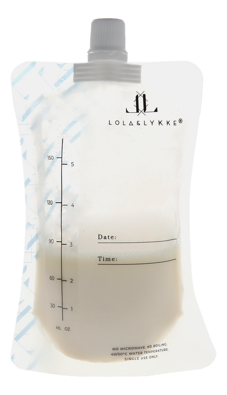 Lola&amp;Lykke piima säilituskotid (10 tk) adapteriga 