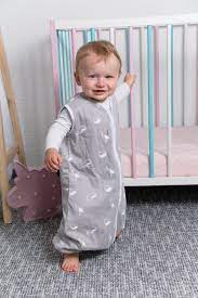 Natulino LITTLE WALKERS trisluoksnis kūdikio miegmaišis Animals Gray & White