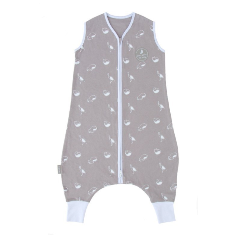 Natulino LITTLE WALKERS trisluoksnis kūdikio miegmaišis Animals Gray & White