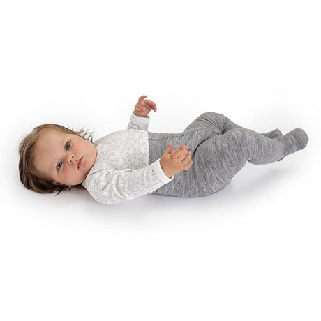 Lorita pėdkelnės kūdikiui iš merino vilnos (pilkos arba kakavinės)