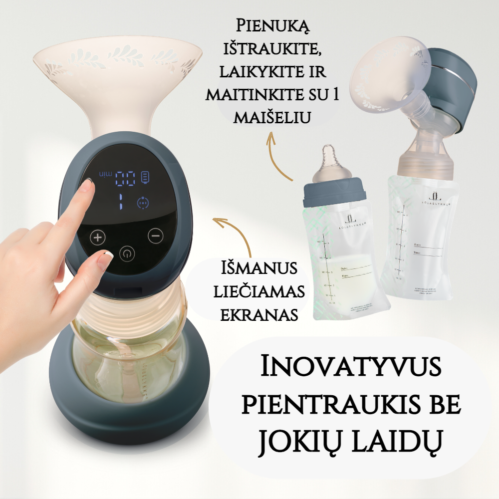Lola&Lykke® išmanusis elektrinis pientraukis