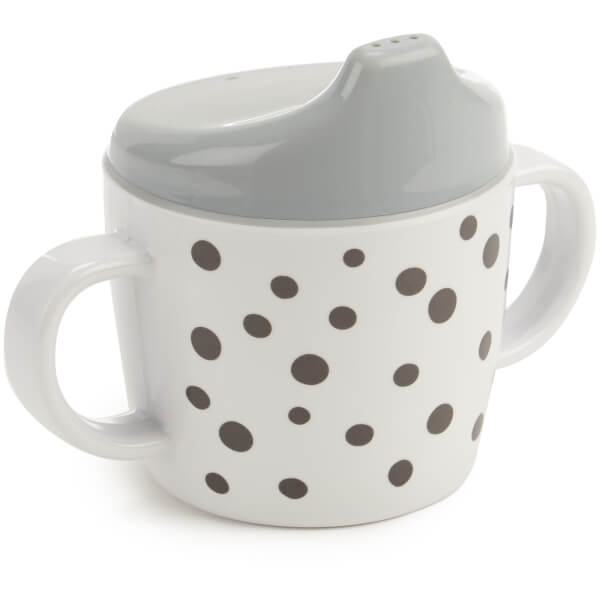 Done by Deer puodelis "Laimingieji taškučiai" / "Happy Dots" (pilkas, mėlynas arba pudrinis) (2132078329929)