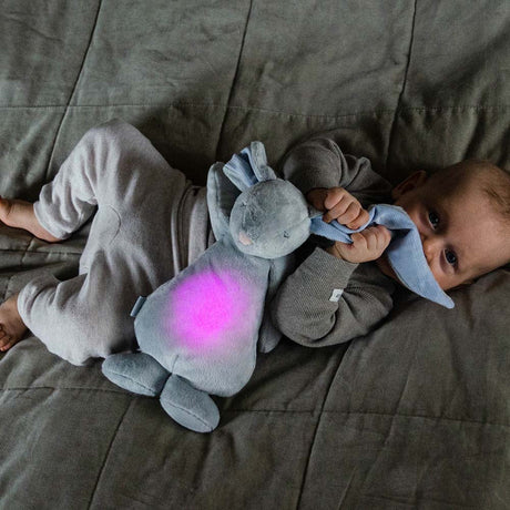 Moonie 2.0 migdukas Humming Bunny - Silver su garso įrašymo funkcija