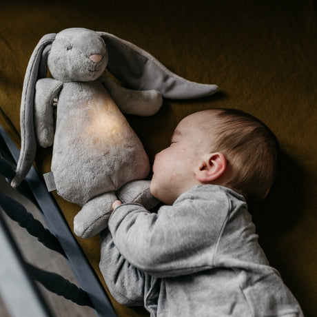 Moonie 2.0 migdukas Humming Bunny - Silver su garso įrašymo funkcija